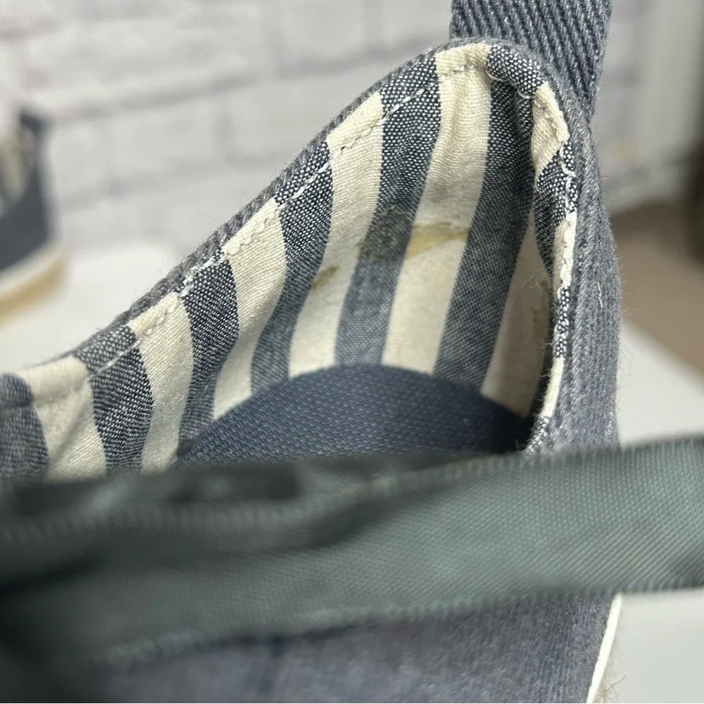 United Colors of Benetton Denim Platform Espadrilles